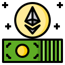 dinero digital icon