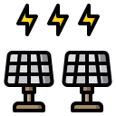 energía solar icon