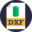 arquivo dxf Ícone