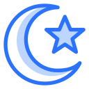 luna y estrellas icon