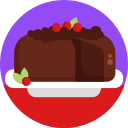 postre navideño icon