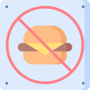 sin comida icon