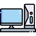 computadora de escritorio icon