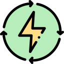 energía renovable icon