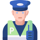 trabajador de estacionamiento icon