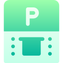 ticket de estacionamiento icon