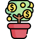 Árbol del dinero icon