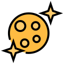 luna y estrellas icon