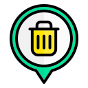 contenedor de basura icon