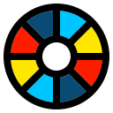 paleta de color icon