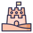 castillo de arena icon