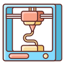 impresora 3d icon