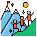 alpinisme icoon