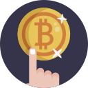 bitcoin aceptado icon