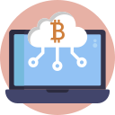 minería bitcoin icon