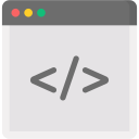 codificación web icon