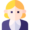 mujer de negocios icon