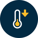 baja temperatura icon