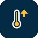 alta temperatura icon