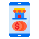 las compras en línea icon