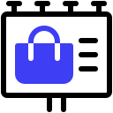 panneau d'affichage icon