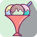 taza de helado icon