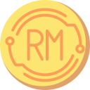 ringgit malayo icon