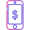 dinero digital icon