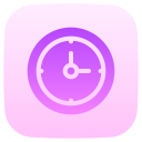 reloj circular icon