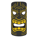 máscara tiki 