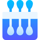 Cotton swabs icon