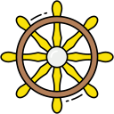 rueda del dharma icon