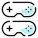 two players Icon - Free PNG & SVG 499971 - Noun Project
