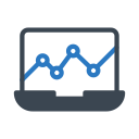 gráfico de linea icon