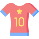 camiseta de fútbol icon