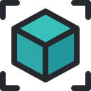 cubo 3d icon