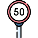 límite de velocidad 
