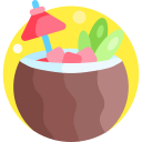 bebida de coco icon