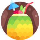 cóctel de piña icon