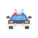 coche de policía icon