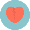 corazón roto icon