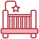 cuna de bebe icon