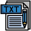 archivo txt icon