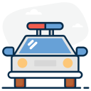 coche de policía icon