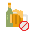 no alcohol icon