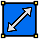 redimensionar icon