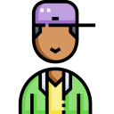 Young man icon