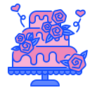 pastel de boda icon