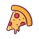 porción de pizza icon