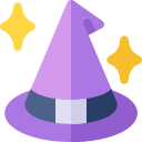 sombrero de mago icon